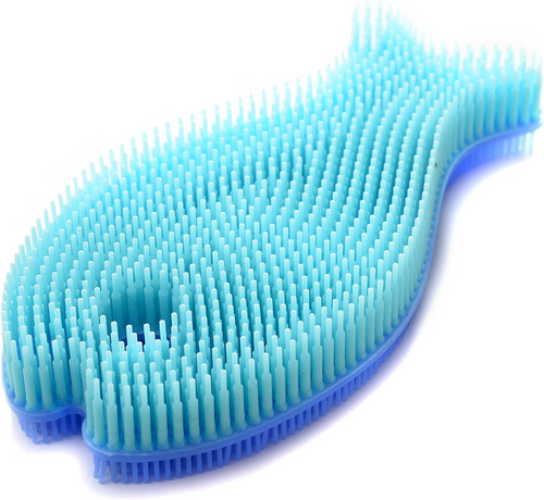 Silicone Dish Scrubber – Flexible Double-Sided Cleaning Brush for Dishes, Cookware & Kitchen Cleaning